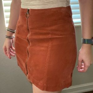 Corduroy Skirt